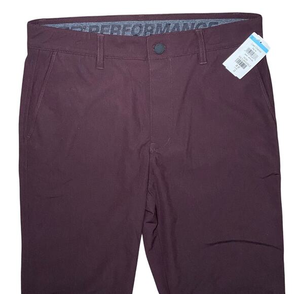 Ultra Flex - NWT - Burgundy Mens Pants - Size 33 - Picture 5 of 10